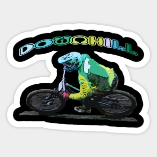 mountain bike Sticker